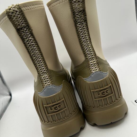 UGG Women's 7 Neumel X Zip Mustard Seed 1158235 Ankle Boots Waterproof - Picture 4 of 6